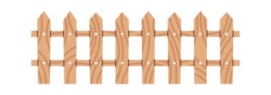 Geleneksel çit bölümü karikatür kırsal manzara tasarımı