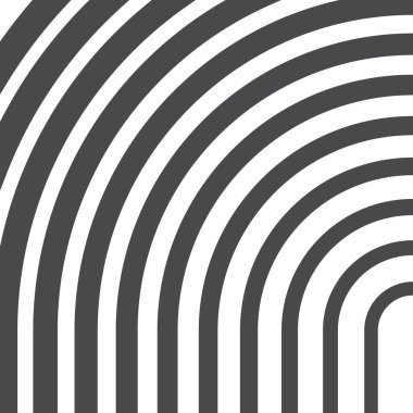 Yarım yamalak geometrik çizgiler optik illüzyon deseni