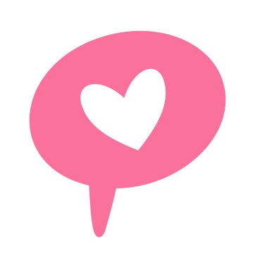 Love dialogue romantic accents Valentines day sticker