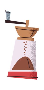 Modern manuel kahve öğütücü makine mutfak ekipmanları