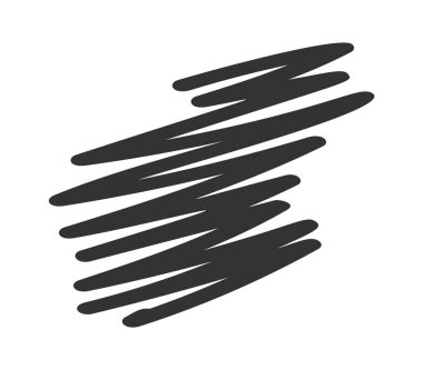 Kendiliğinden çizilen çizgiler karalama elementini çizer