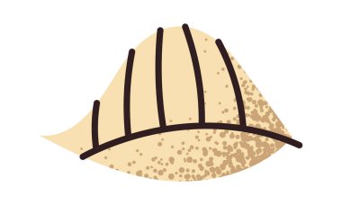 Erişteler örnek gıda etiketi tasarım elementi oluşturur