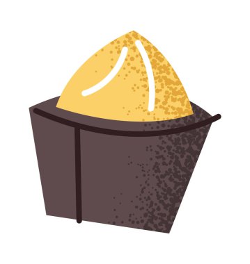 Klasik suşi rulosu Japon yemek menüsü çıkartması.