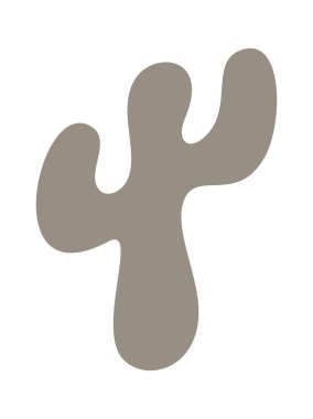 Egzotik ağaç şekli soyut boho tarzı dekorasyon