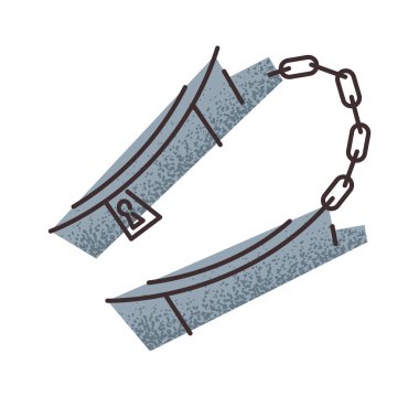 Polis tutuklama ekipmanlarını kelepçeledi adalet unsuru tasarladı