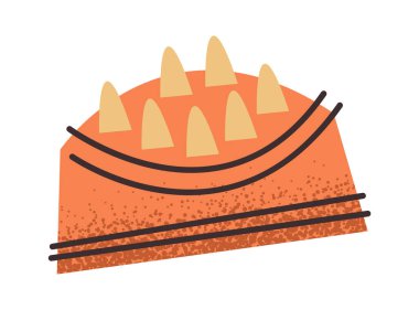 vücut masajı fırçası temizleme aracı tasarım elementi