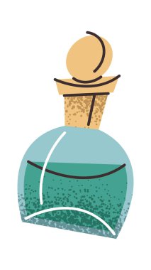 Bir şişe parfüm Kadınlar Günü çıkartması