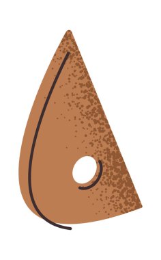 Çömlek etiketi tasarımı için kazıyıcı araç