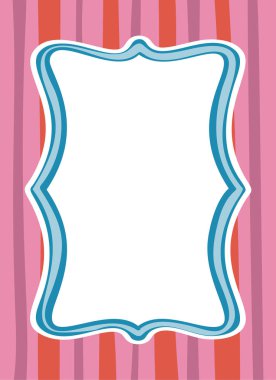 Renkli kaprisli çerçeve fotoğraf sınır tasarımı ögesi