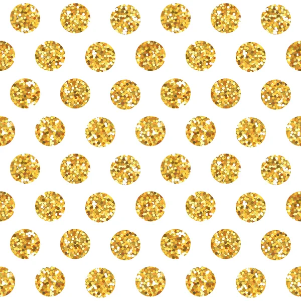 Золота геометрія Блиск Фон безшовний візерунок — стоковий вектор