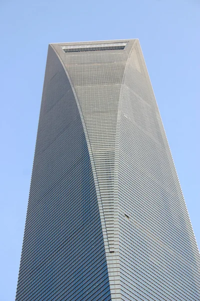 Shanghai wereld financieel centrum — Stockfoto