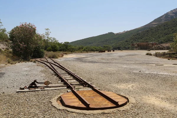 Montevecchio gruva Sardinien — Stockfoto