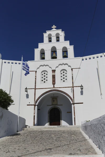 Pyrgos-Kirche — Stockfoto