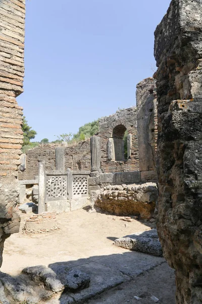 Sito Archeologico Dell Antica Olimpia Grecia Luogo Nascita Dei Giochi — Foto Stock