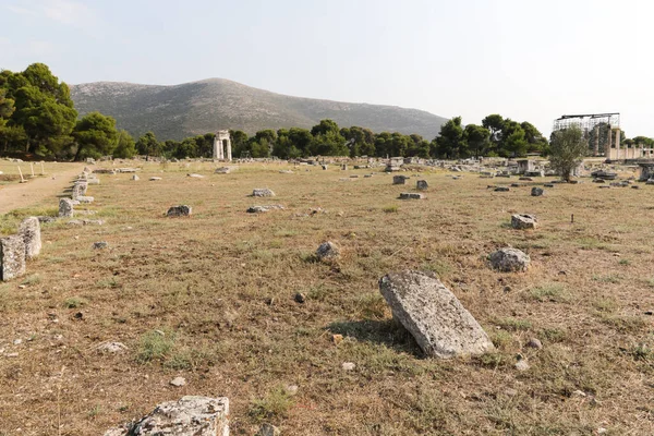 Epidauro Antica Città Dedicata All Antico Dio Greco Della Medicina — Foto Stock