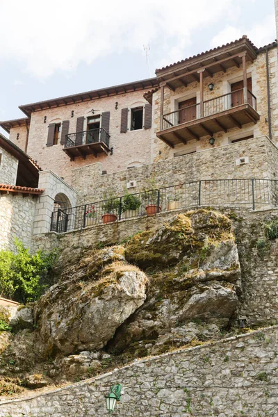 Famous Karytaina Village Located Arcadia Peloponnese Greece — Stock Photo, Image