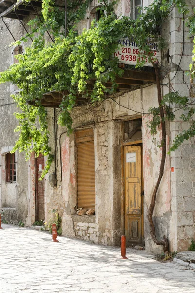 Famosa Aldeia Karytaina Localizada Arcadia Peloponnese Grécia — Fotografia de Stock