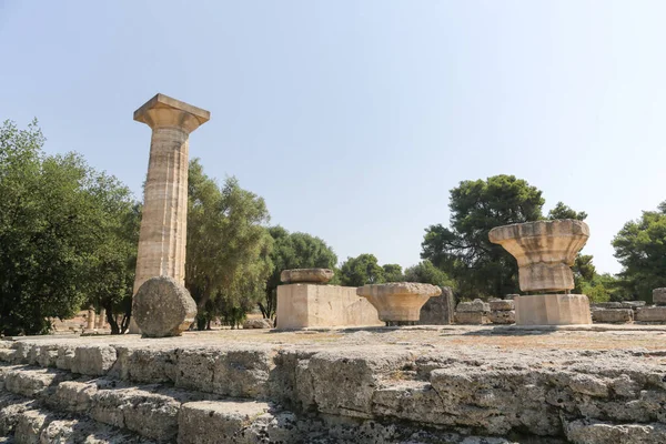 Archaeological Site Ancient Olympia Greece Birthplace Olympic Games Unesco World — Stock Photo, Image