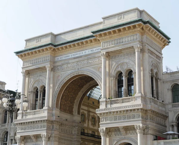 Der Mailänder Dom Oder Duomo Milano Ist Die Gotische Domkirche — Stockfoto