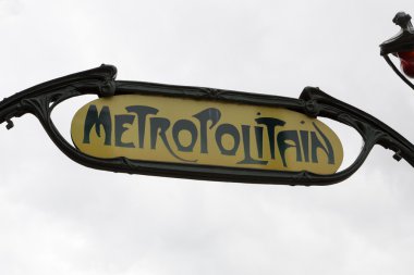 Paris Metro işareti - 03