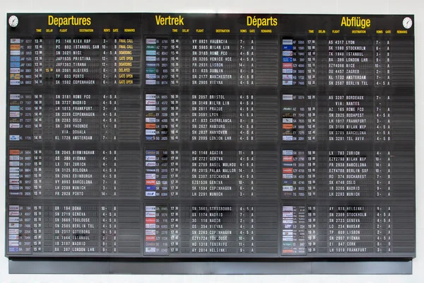 Terminal Info Board - 13 — Stock Photo, Image