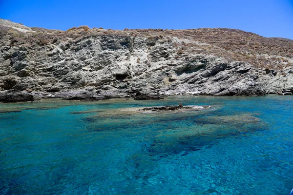 Playa Folegandros — Foto de Stock