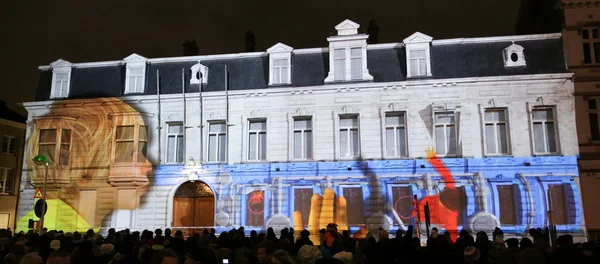 Lichtfestival Gent 2015 — Foto de Stock