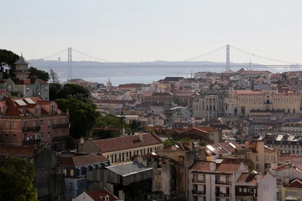 Lisboa Vista a la ciudad —  Fotos de Stock
