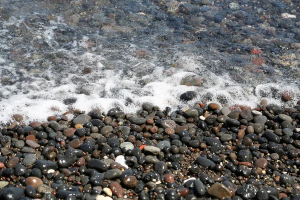 Kamari Beach Santorini — Stock fotografie