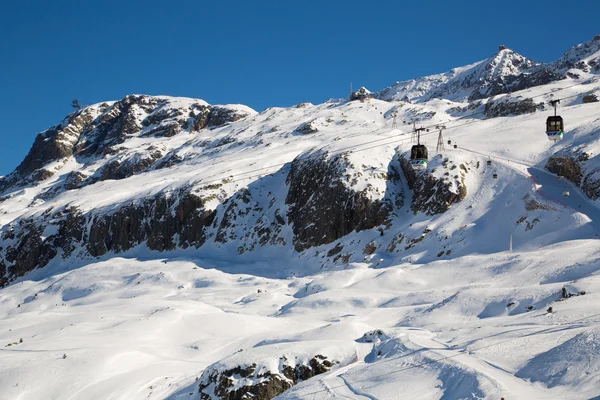 Alpy zimą — Zdjęcie stockowe