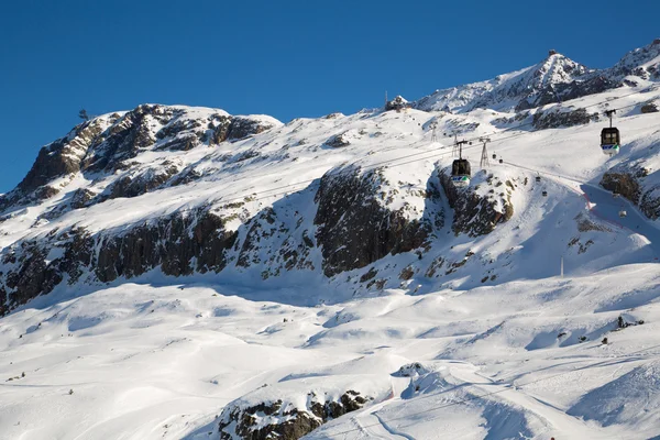 Alpi in inverno — Foto Stock