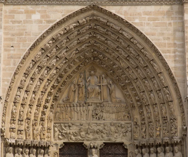 Notre dame Paryż — Zdjęcie stockowe