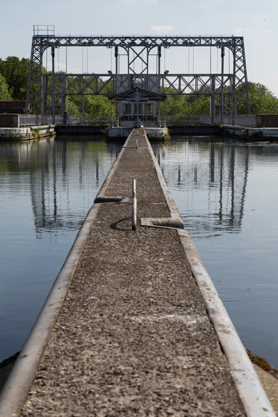 Canal du Centre - Houdeng-Goegnies — Stok fotoğraf