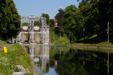 Canal du Centre - Strepy-Bracquegnies'deki