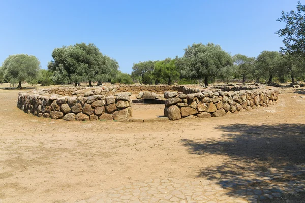 Santa Cristina Well kompleksi — Stok fotoğraf