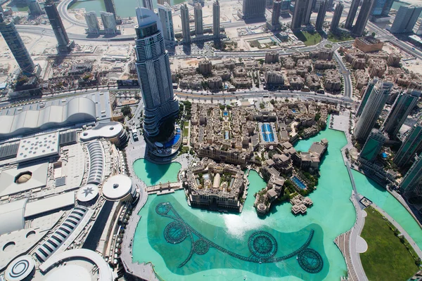 Dubai mall zobrazení — Stock fotografie