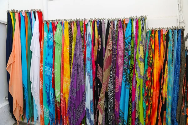 Kleuren van sjaals — Stockfoto