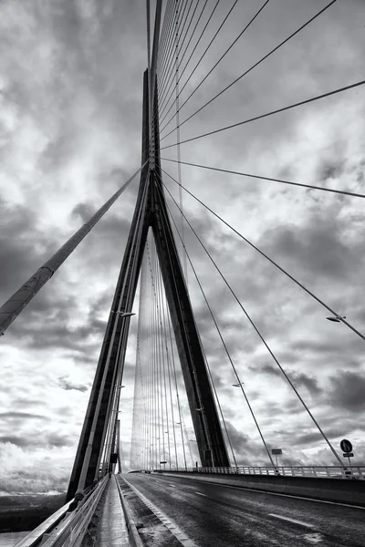 Pont de Normandie Przewodniczący — Zdjęcie stockowe