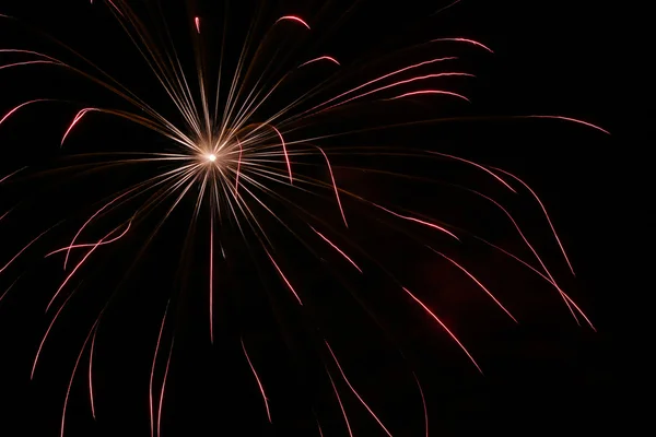 Fireworks New Years Eve — Stock Photo, Image