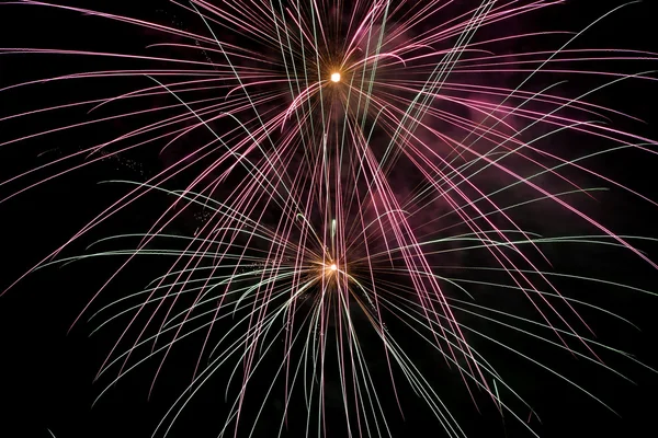 Fireworks New Years Eve — Stock Photo, Image