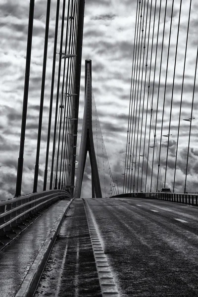 Pont de Normandie Przewodniczący — Zdjęcie stockowe