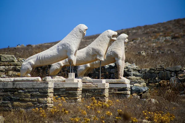 Ruïnes van Delos — Stockfoto