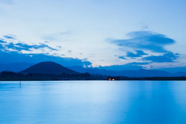 Water Dam in the mountains — Stock Photo, Image