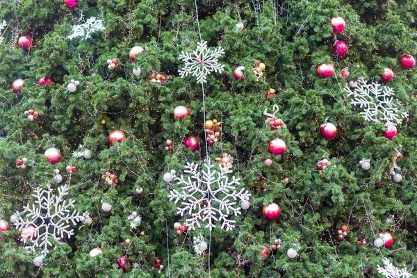 Árvore de Natal luzes — Fotografia de Stock