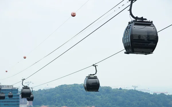 Seilbahn in Singapore. — Stockfoto