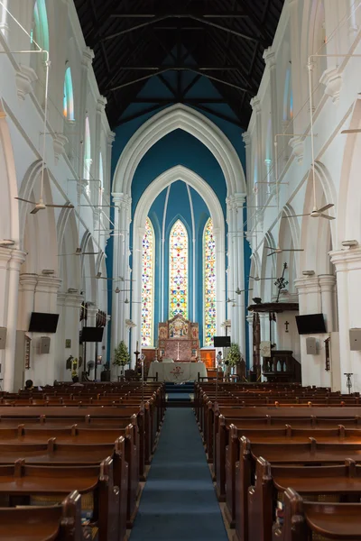 Singapur - 10 Nisan 2016: St. Andrew Katedrali