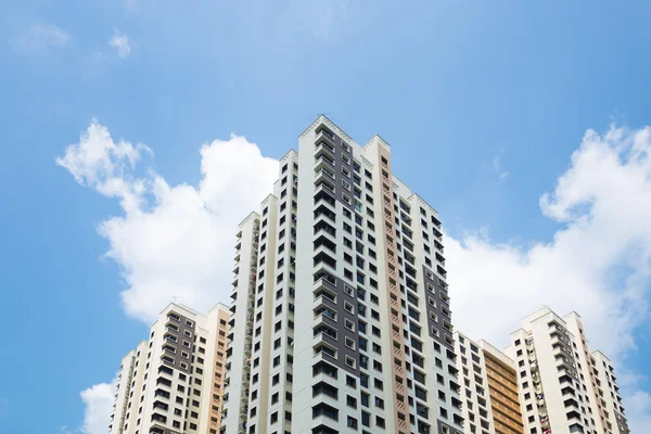 Binalar ve Singapur yüksek binalar.