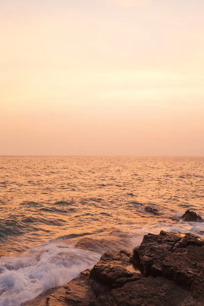 夕焼けの海 — ストック写真