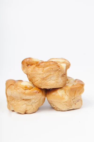 Three pieces of bread — Stock Photo, Image