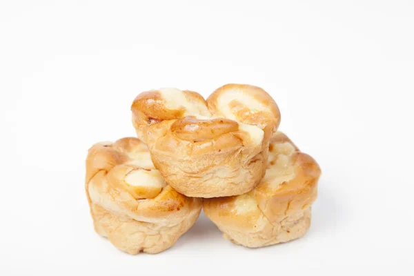 Three pieces of bread — Stock Photo, Image